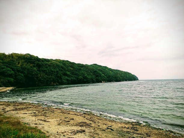 海边在福冈城图片下载