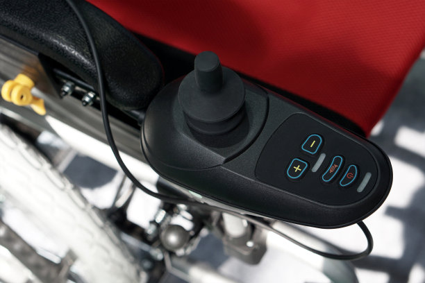 电动轮椅的特写镜头图片下载