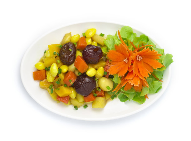 采购产品什锦干果，银杏，红薯，胡萝卜，红枣图片下载