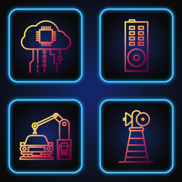 设线天线工业机械机器人机器人图片下载
