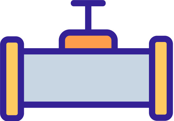 管道油标孤立轮廓符号图片下载