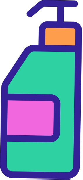 该清洁剂是一个图标隔离图片下载