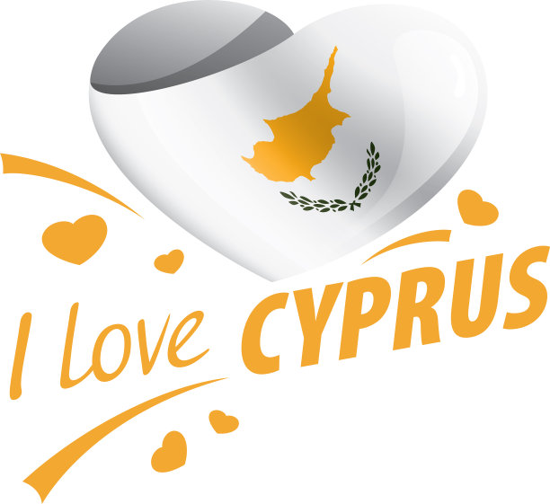 国旗塞浦路斯形状图片下载