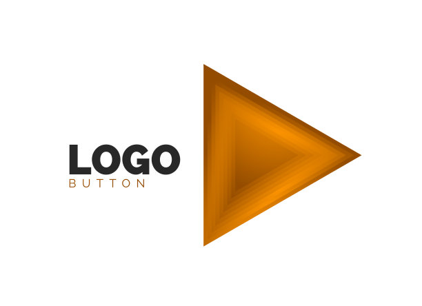 三角形图标几何标志模板最小图片下载