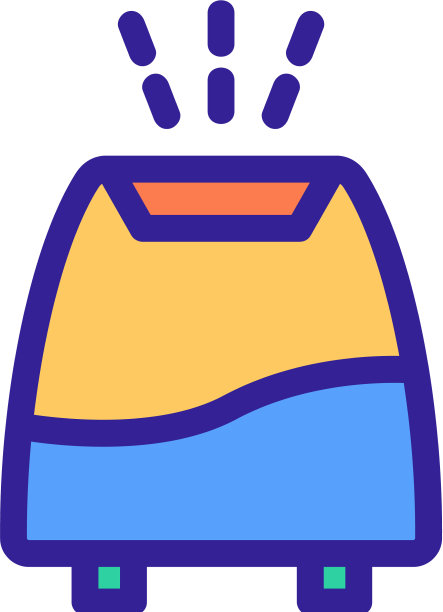 空气保湿图标孤立轮廓图片下载