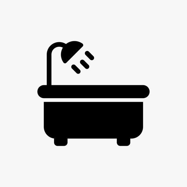 浴缸里的图标图片下载