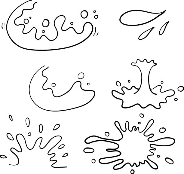 收集溅水用滴溅水图片下载