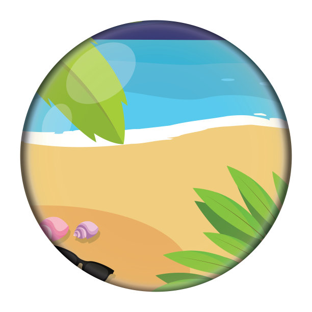 夏天的风景海报图片下载