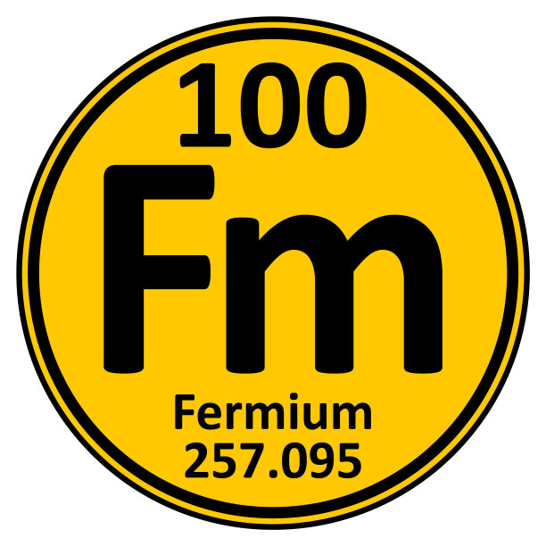 元素周期表中元素fermium icon图片下载
