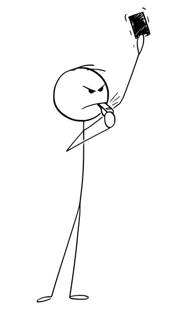 严肃的足球或足球裁判显示红牌的矢量卡通插图图片下载