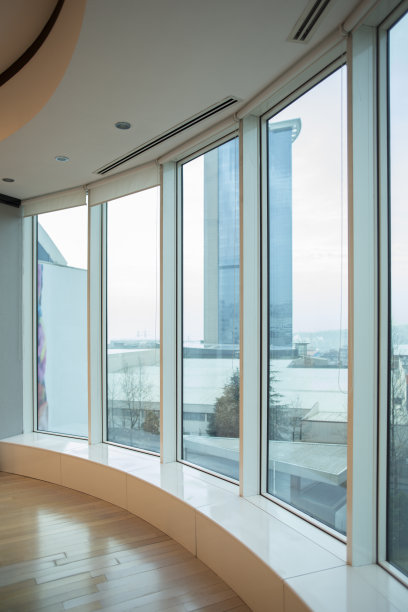 模糊的办公室和走廊背景图片下载