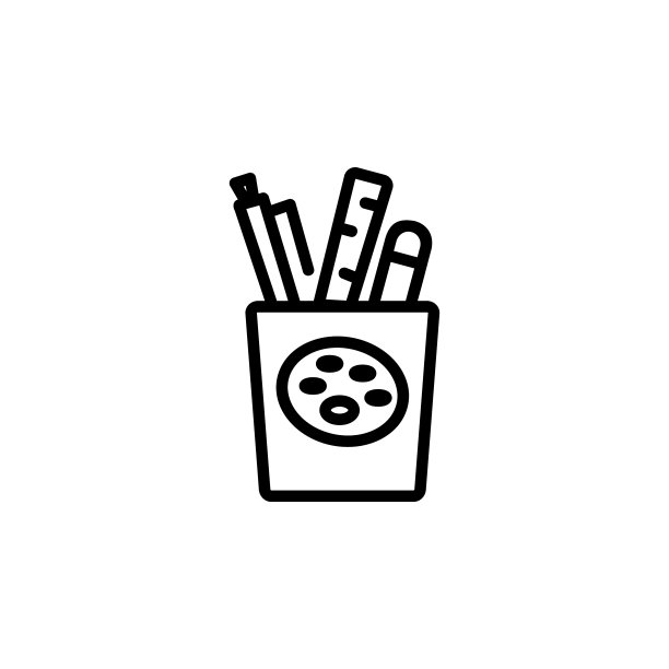 绘图工具图标应用于网页Logo图片下载