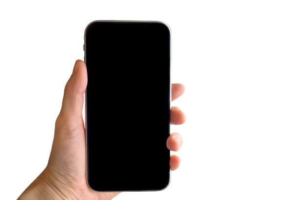 手持智能手机的女人图片下载