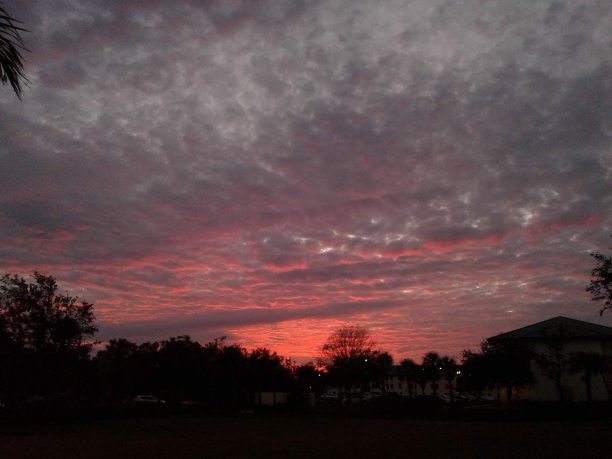 雷鸣般的日落图片下载
