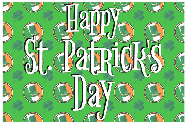 圣帕特里克节假日概念模板图片下载