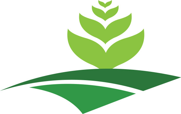 简约的现代农业标志设计图片下载