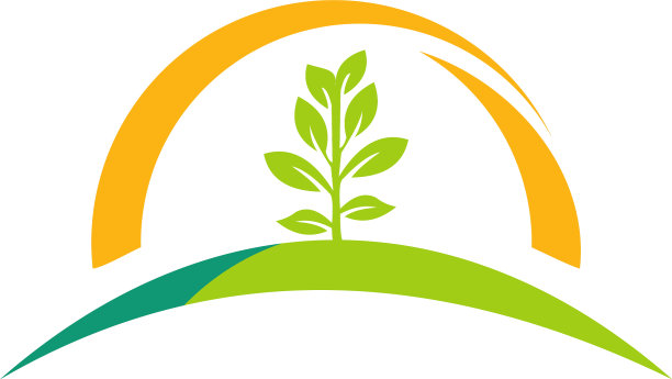 简约的现代农业标志设计图片下载