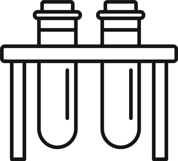 试管支架图标轮廓样式图片下载