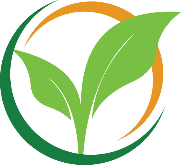 简约的现代农业标志设计图片下载