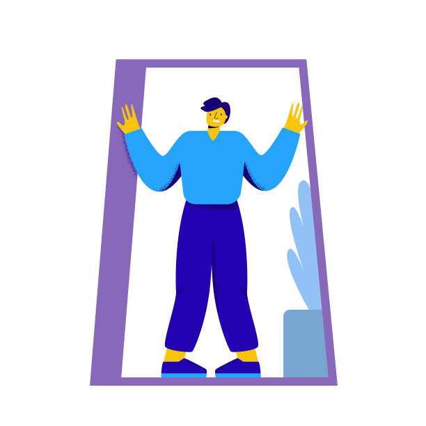 一个男人害怕封闭的空间或者图片下载