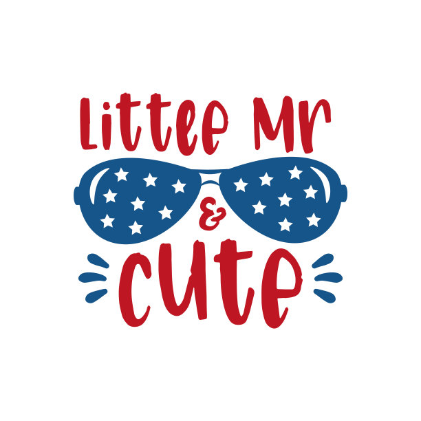 小先生-独立日快乐，7月4日的字母设计插图。图片下载