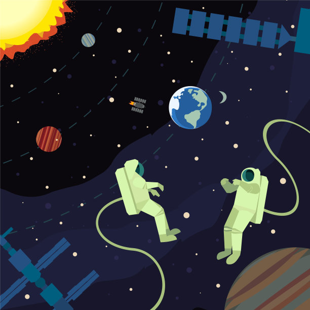 外太空的海报图片下载