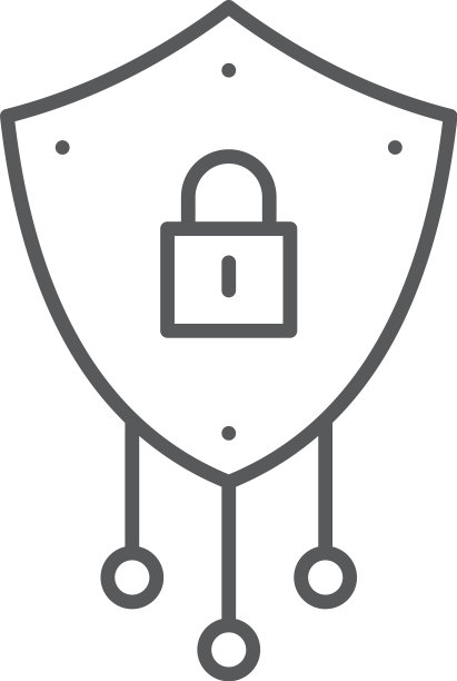 科技盾牌概念设计图标图片下载