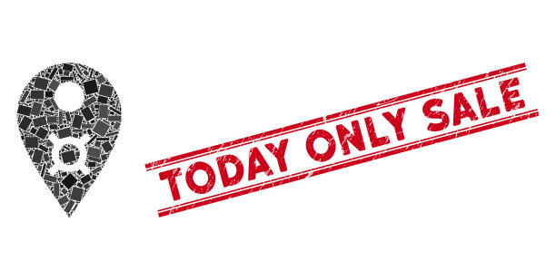 货币地图标记马赛克和垃圾今天图片下载