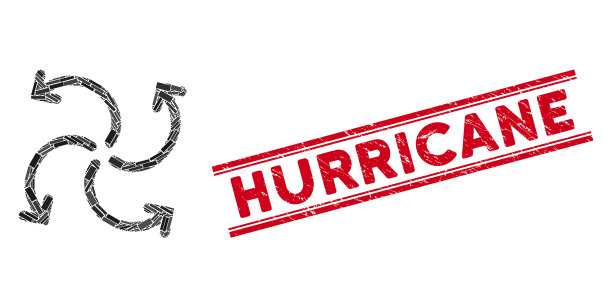 涡轮机旋转马赛克和遇险飓风图片下载