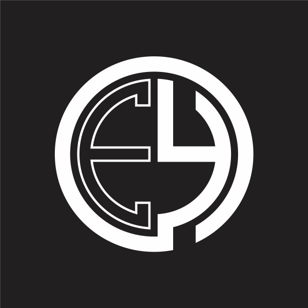 安永标志用圆圆负空间设计图片下载