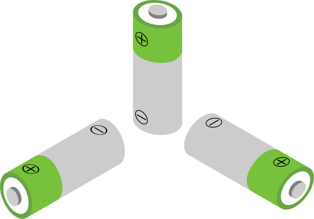 等距aa电池图片下载