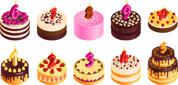 生日蛋糕集图片下载