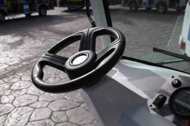 小电动汽车的舵图片下载