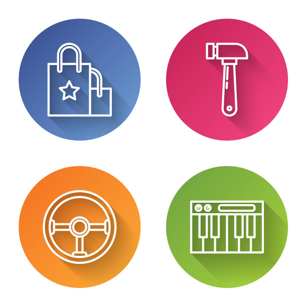 套线纸购物袋锤转向图片下载