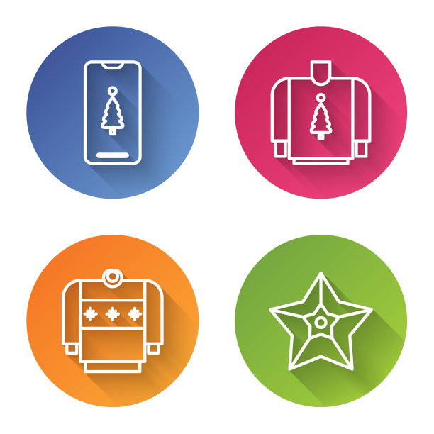 集智能手机与圣诞礼盒图片下载