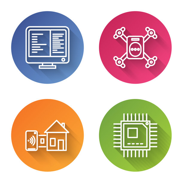 设行电脑显示器屏幕无人机飞行图片下载