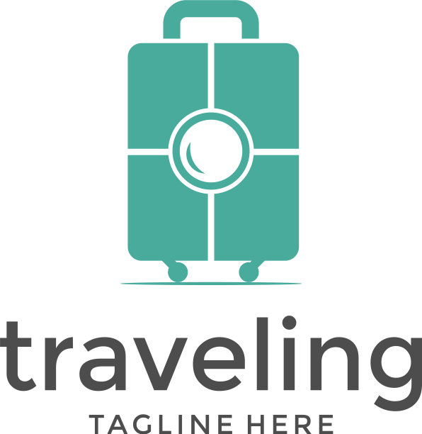 简单的铜和相机的旅行标志旅行图片下载