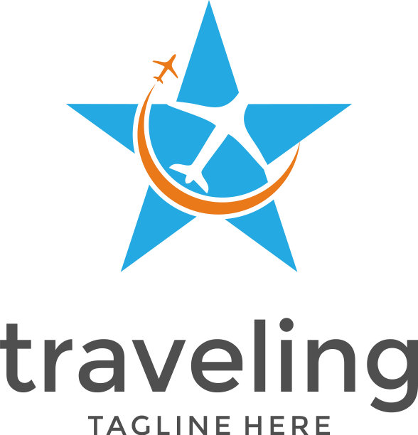 旅游标志旅行社冒险创意标志图片下载