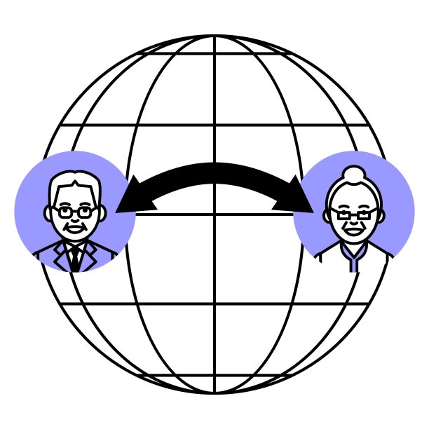 全球网络的概念。矢量插图。图片下载