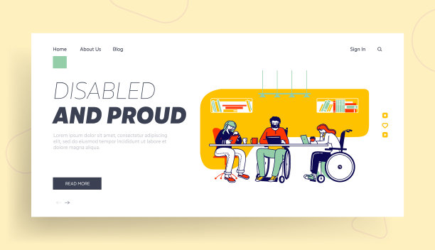 残疾人就业网站图片下载