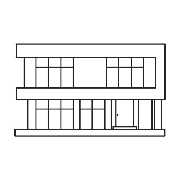 建筑公寓iconoutlineline图片下载