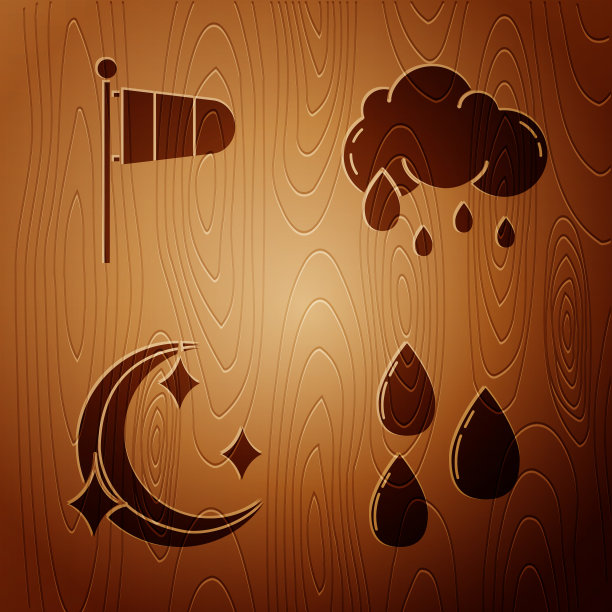 设置水滴锥气象风向标风图片下载