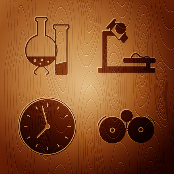 设置响铃、试管和烧瓶图片下载