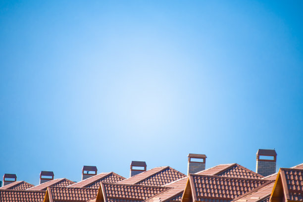 住宅区中的房屋图片下载