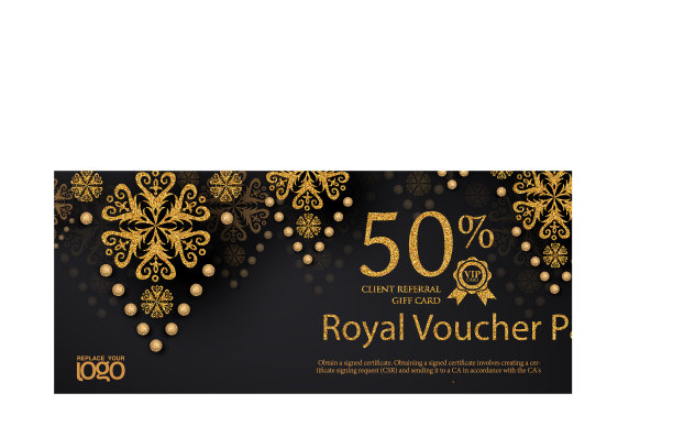 礼品券折扣券横幅图片下载