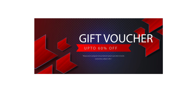 礼品券折扣券横幅图片下载