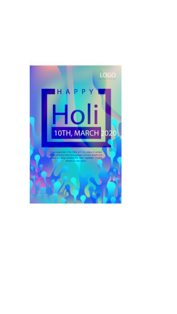 快乐胡里节海报设计图片下载