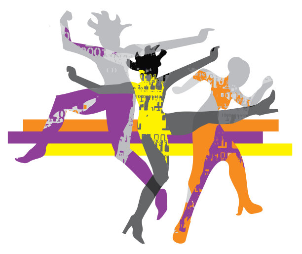 狂野舞会现代舞组图片下载