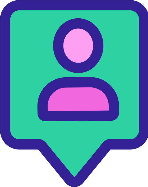 用户图标是一个孤立的图标轮廓图片下载