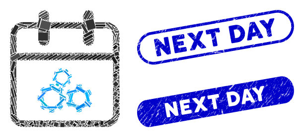 矩形马赛克力学日与纹理下图片下载